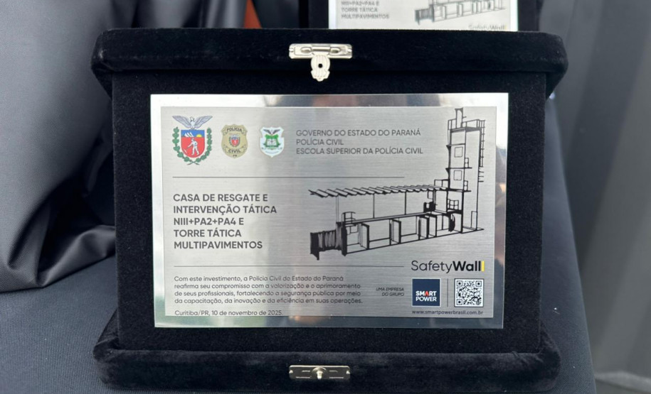Com estrutura inédita e moderna, PCPR inaugura Complexo de Treinamento Tático Operacional