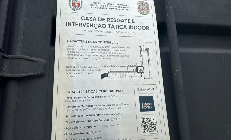 Com estrutura inédita e moderna, PCPR inaugura Complexo de Treinamento Tático Operacional