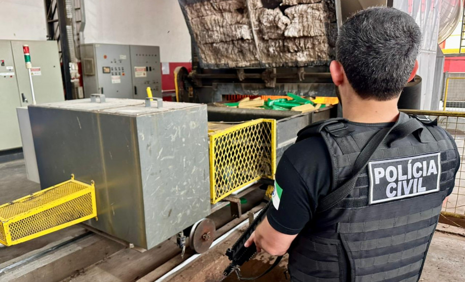 PCPR incinera mais de uma tonelada de entorpecente em Cruzeiro do Oeste