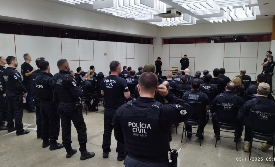 PCPR prende seis pessoas em operação contra suspeitos de roubo de US$ 210 mil em Londrina