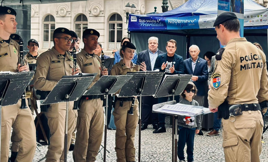 PCPR participa de campanha em alusão ao Novembro Azul em Curitiba