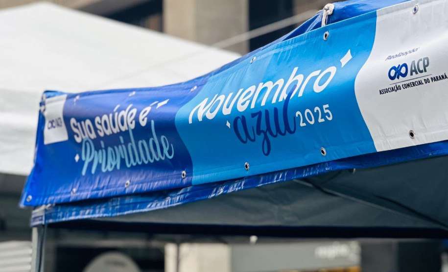 PCPR participa de campanha em alusão ao Novembro Azul em Curitiba