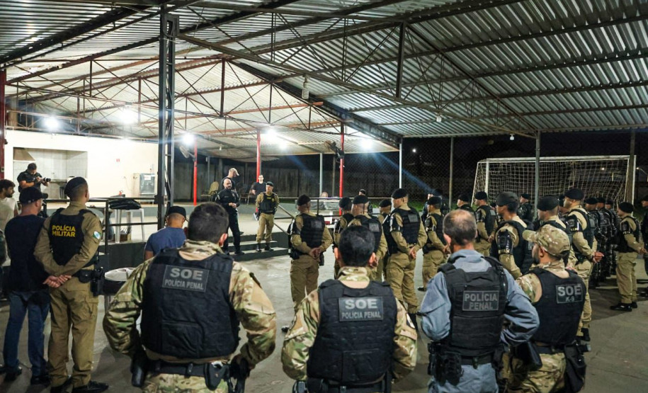 Polícias do Paraná prendem 25 integrantes de organização que movimentava 1,5 tonelada de drogas por mês
