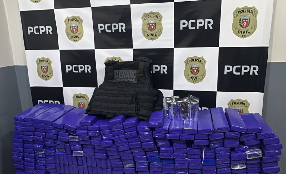 PCPR prende três pessoas em flagrante por tráfico de drogas e outros delitos em Terra Rica