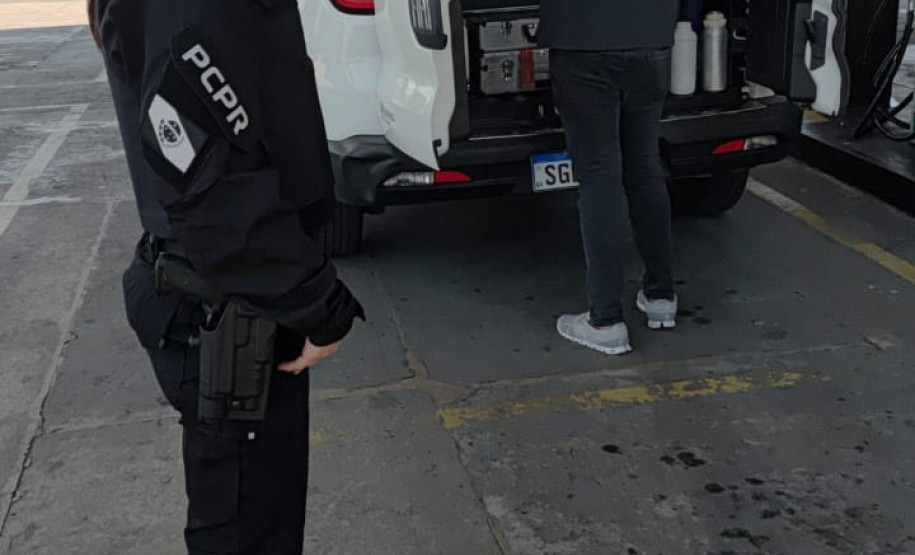 PCPR, ANP e Receita Federal fiscalizam postos de combustíveis em RMC