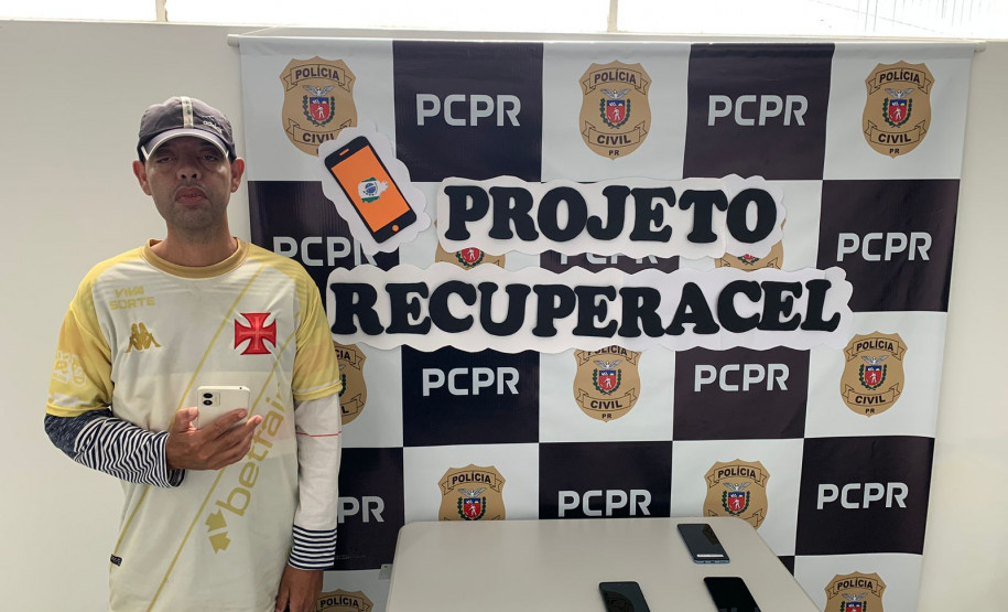 PCPR realizou a devolução de aparelhos celulares furtados em São Mateus do Sul