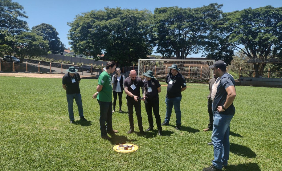 PCPR recebe curso de Operador de Drones promovido pelo SENAR em Ribeirão do Pinhal