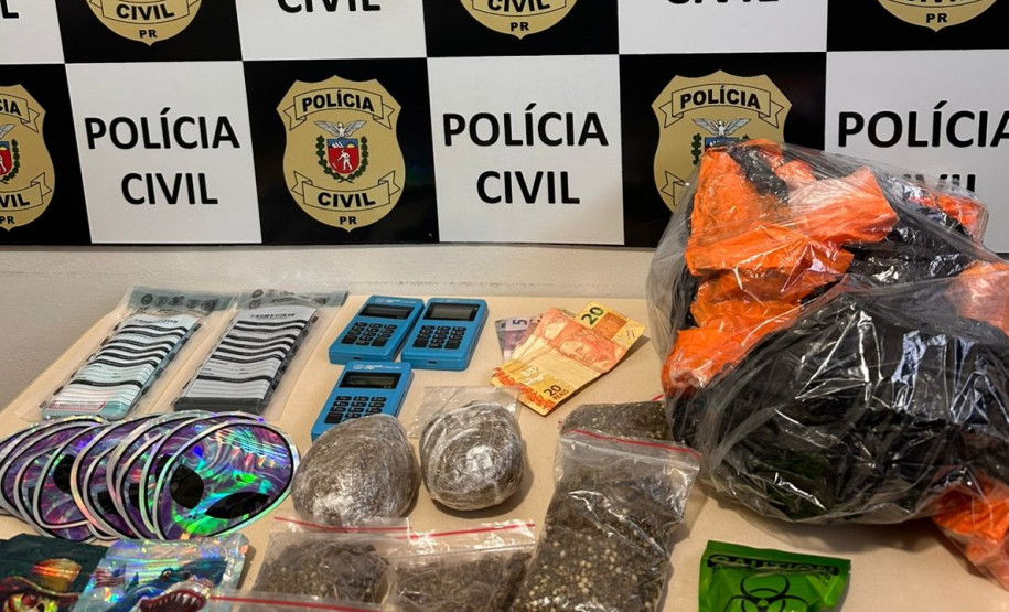 PCPR prende três pessoas durante operação contra o tráfico de drogas em Paranavaí