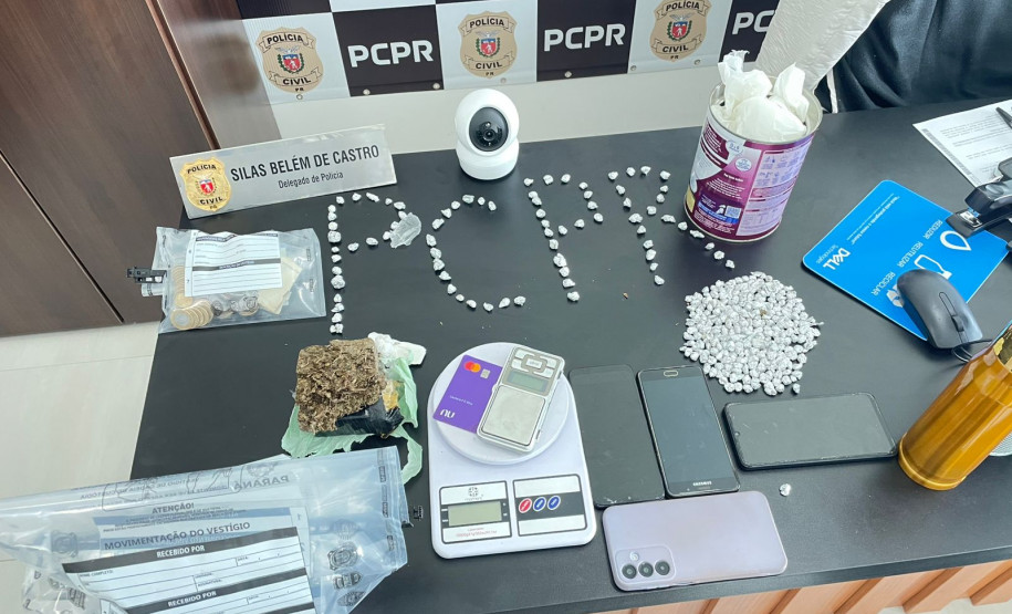 PCPR prende dois homens em flagrante por tráfico de drogas em Reserva