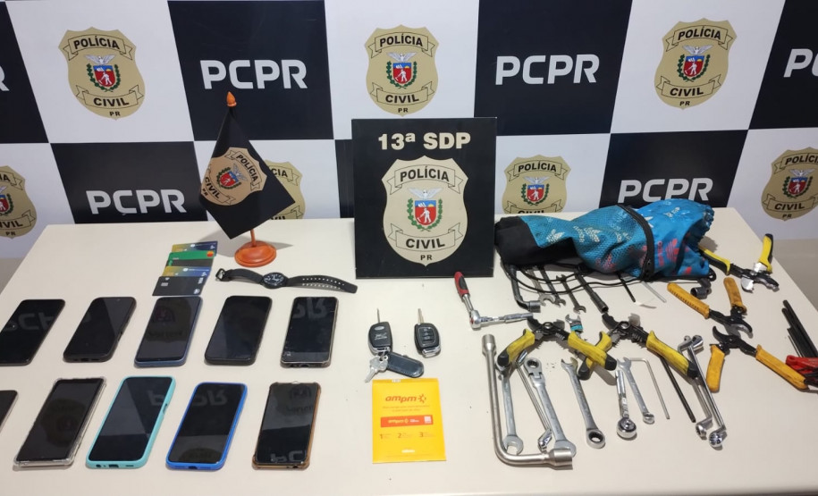 PCPR e GCM prendem sete pessoas em flagrante em Ponta Grossa