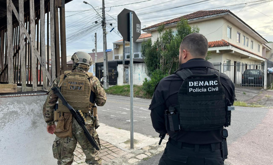 PCPR prende 13 integrantes de grupo ligado à maior apreensão de haxixe da história do Paraná