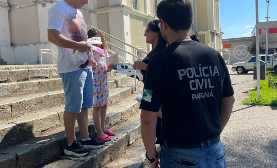 PCPR participa de palestra em campanha de enfrentamento à violência doméstica Araucária