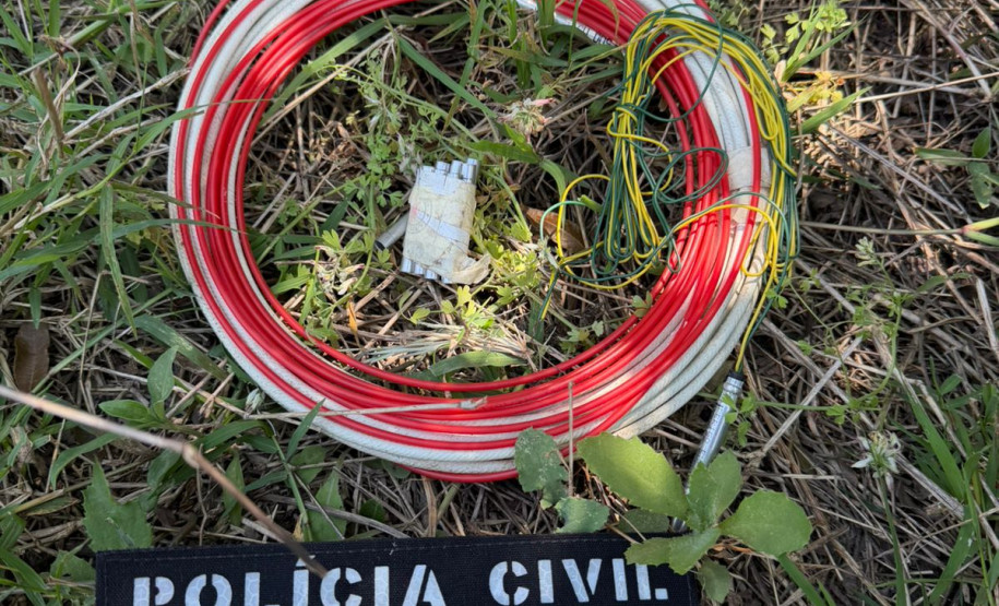 PCPR apreende cerca de 30 quilos de explosivos e armas de fogo em Piraquara