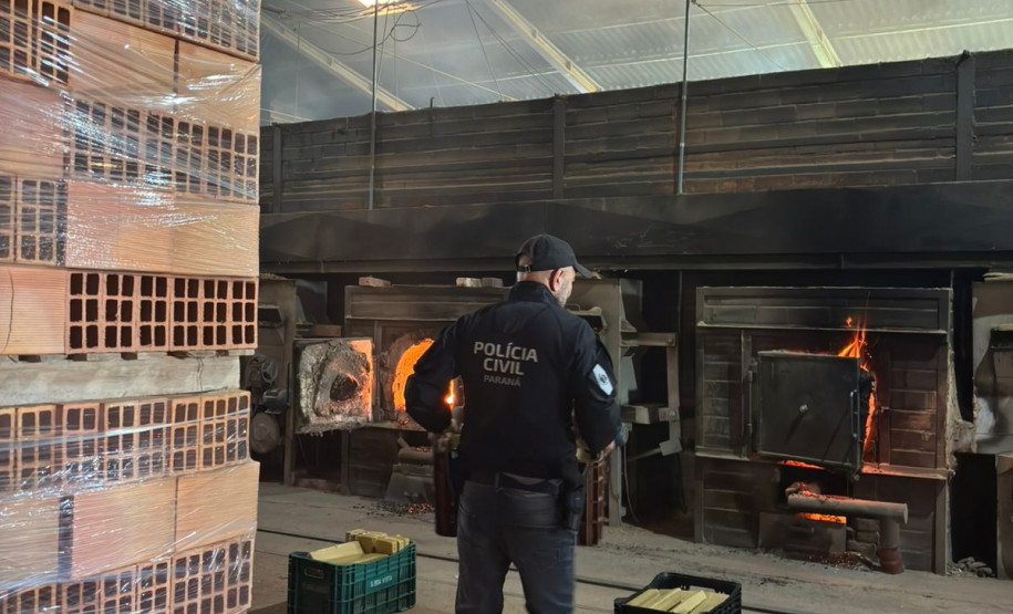 PCPR incinera 114 quilos de drogas apreendidas em Araucária