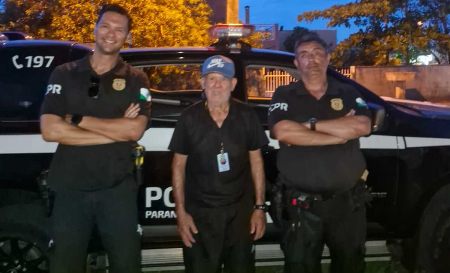 PCPR localiza e orienta idoso que estava perdido em Pontal do Paraná