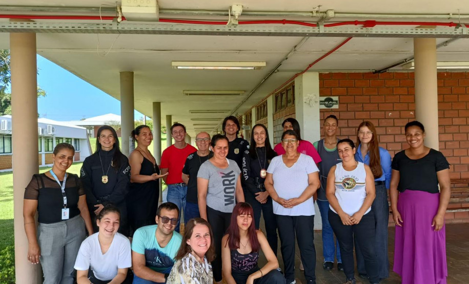 PCPR realiza palestra de prevenção a violência contra a mulher em Foz do Iguaçu