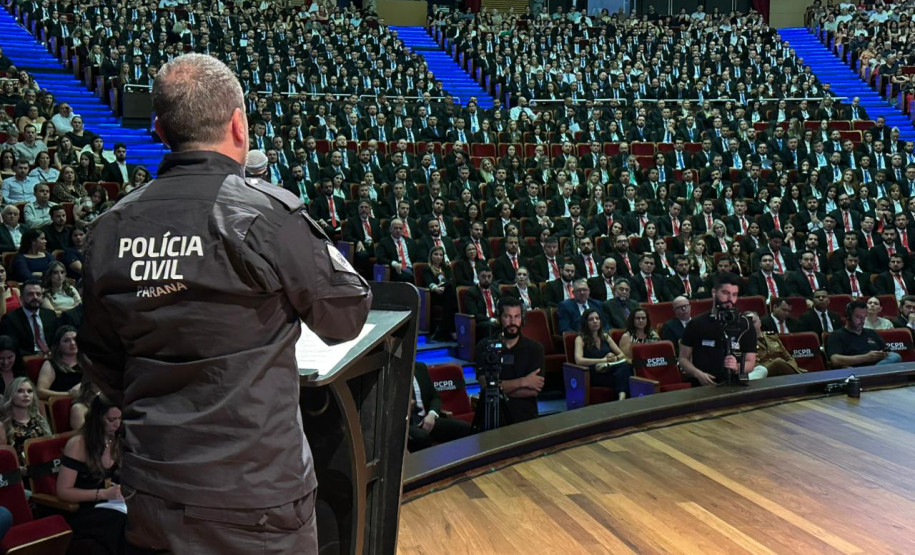 Segurança pública do Paraná ganha reforço de 555 novos policiais civis
