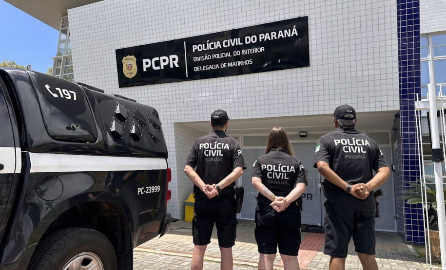 PCPR prende casal em flagrante por furto qualificado em Matinhos