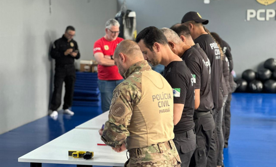 PCPR prepara servidores para uso de armas não letais durante o Verão Maior Paraná