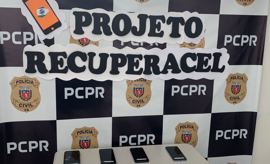 PCPR devolve 1,1 mil celulares aos reais proprietários com ações do Projeto Recuperacel em 2025