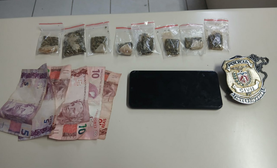 PCPR e GMC prendem quatro pessoas em flagrante durante operação contra o tráfico de drogas no Alto Maracanã