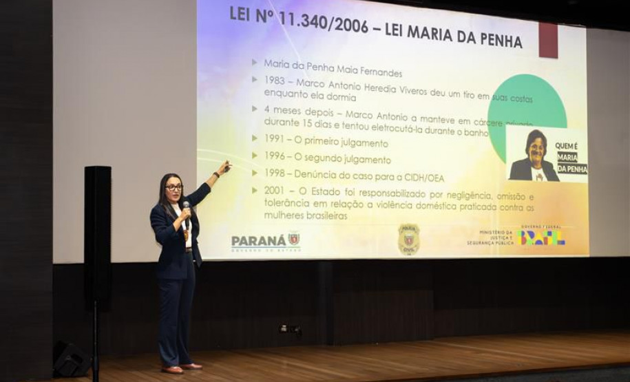 PCPR realiza palestra sobre conscientização e prevenção da violência doméstica em Foz do Iguaçu