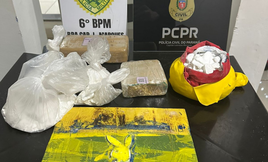 PCPR prende três pessoas e apreende drogas durante operação em Foz do Iguaçu