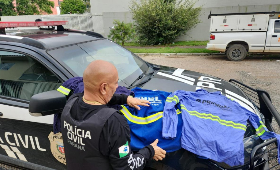 PCPR prende homem em flagrante por furto de energia e apreende veículo caracterizado com marca da concessionária em São José dos Pinhais