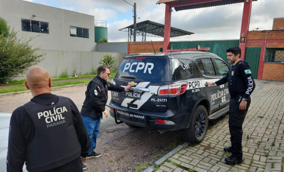 PCPR prende homem em flagrante por furto de energia e apreende veículo caracterizado com marca da concessionária em São José dos Pinhais