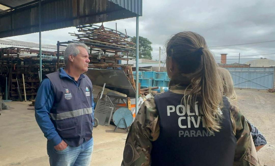 Operação da PCPR e PMPR prende cinco pessoas e apreende 528 quilos de fios de cobre no Paraná