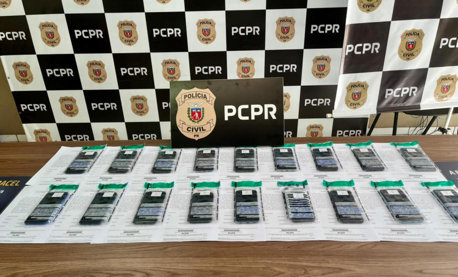 PCPR recupera e restitui 18 celulares aos donos em Francisco Beltrão