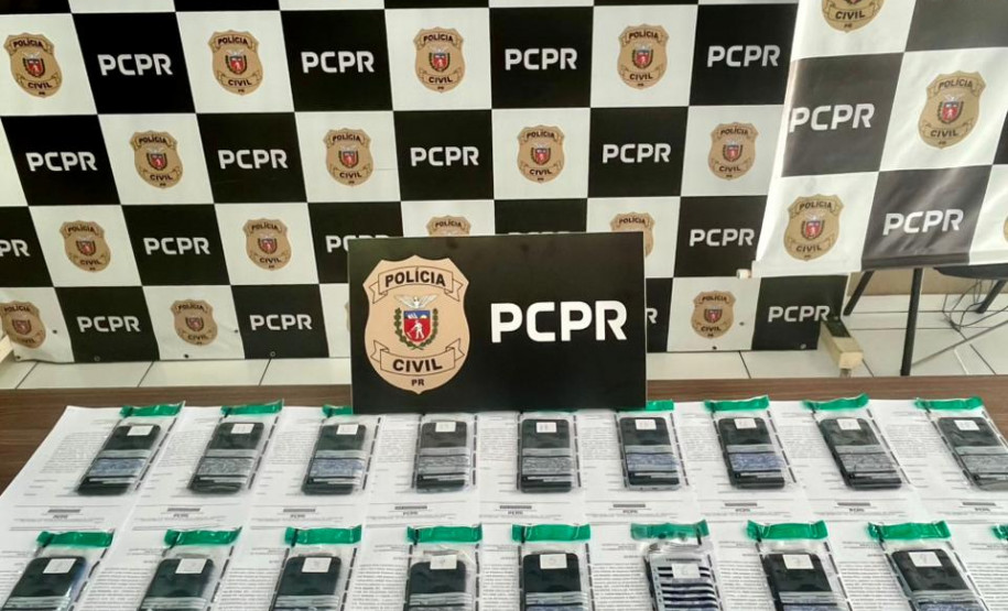 PCPR recupera e restitui 18 celulares aos donos em Francisco Beltrão