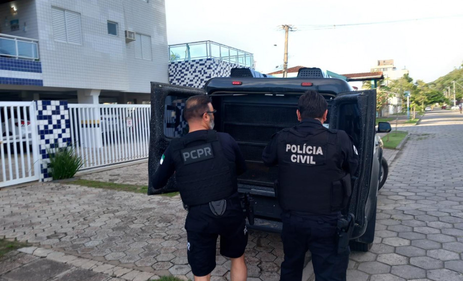 Forças de Segurança deflagram operação e prendem homem por homicídio ocorrido em Guaratuba