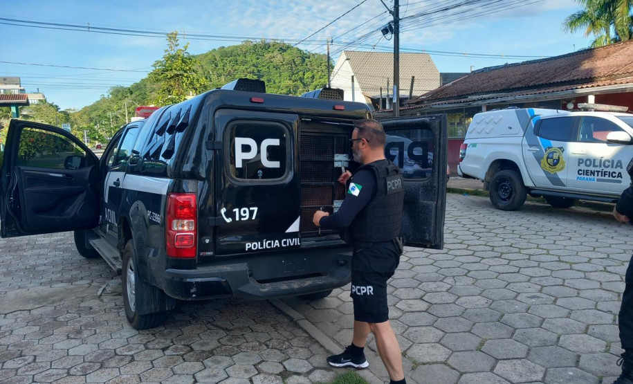 Forças de Segurança deflagram operação e prendem homem por homicídio ocorrido em Guaratuba