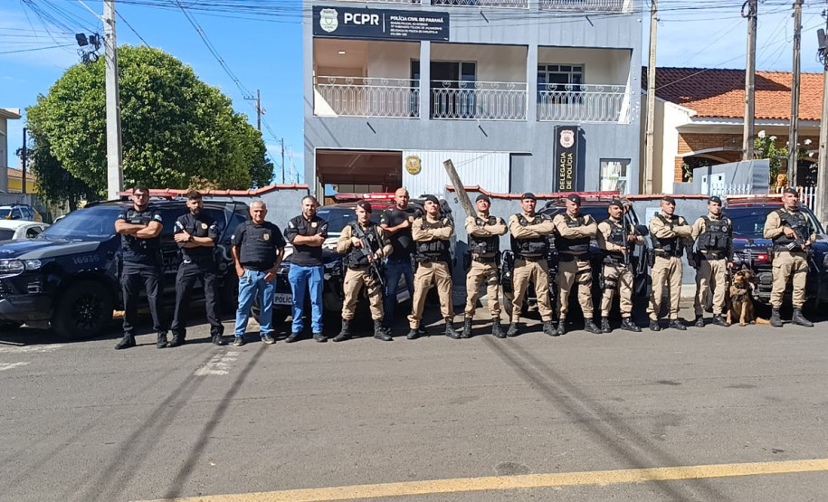 PCPR e PMPR prendem duas pessoas em operação contra o tráfico em Carlópolis