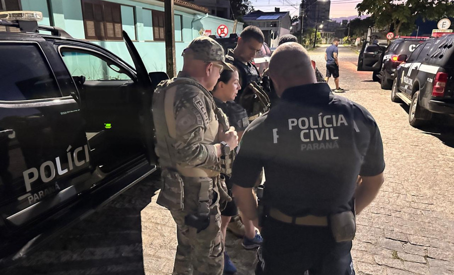 PCPR apreende arma e munições durante operação deflagrada em Guaratuba