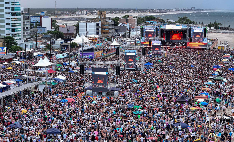 Policiais à paisana vão reforçar segurança do público nos shows do Verão Maior Paraná