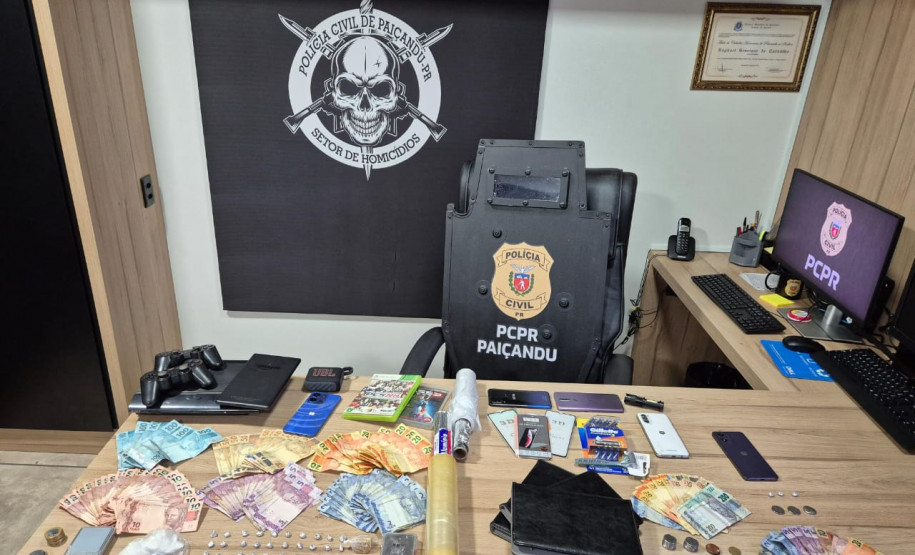 PCPR prende três pessoas e recupera produtos furtados em Paiçandu