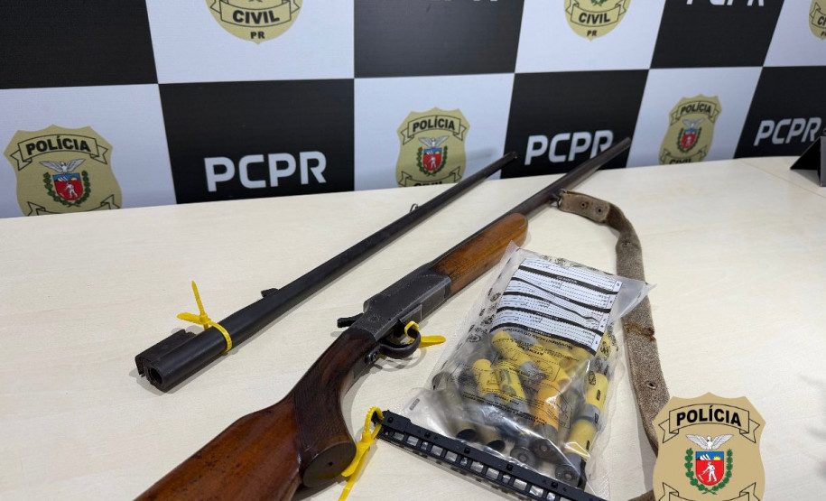 PCPR prende jovem em flagrante por posse ilegal de arma de fogo durante cumprimento de mandado em Tuneiras do Oeste