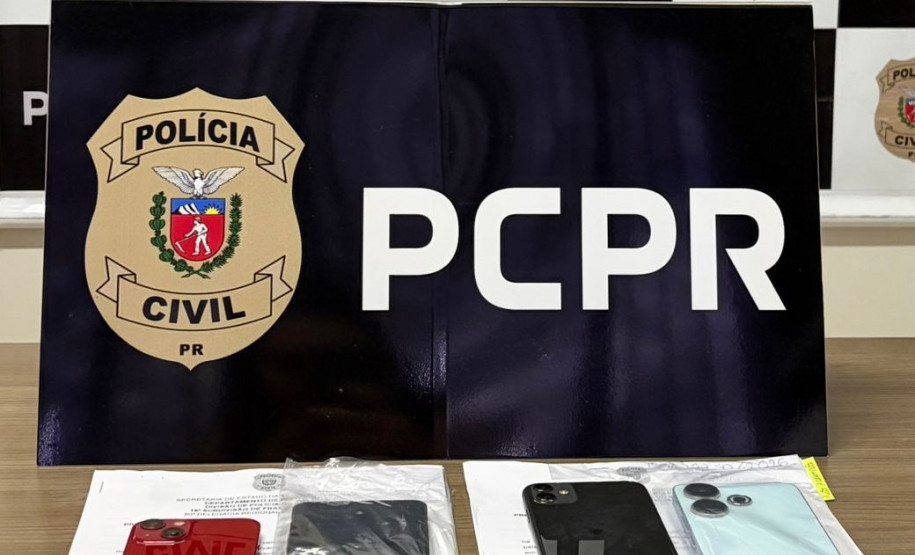 PCPR recupera celulares subtraídos e os devolve aos reais proprietários em Dois Vizinhos