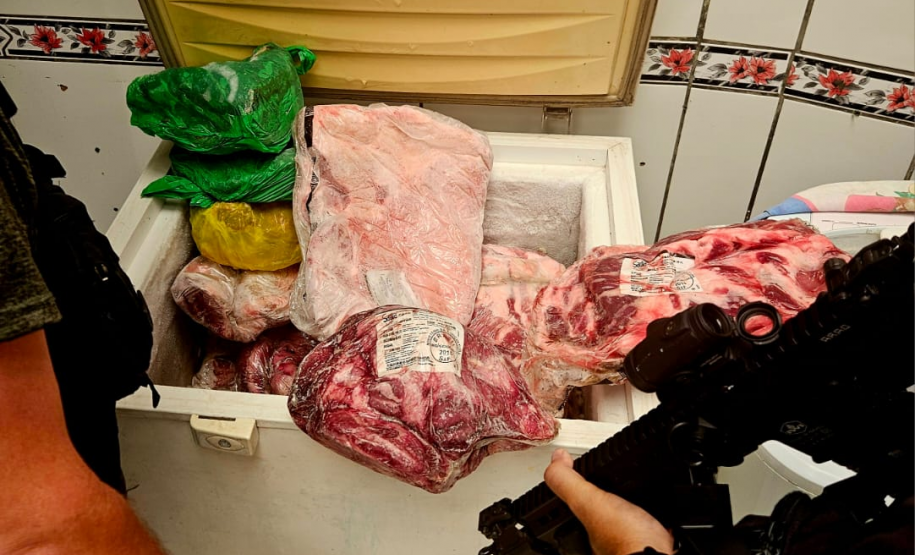 PCPR recupera carga de carne e prende homem por receptação em Guaratuba
