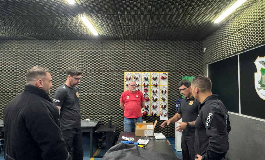 PCPR capacita primeira turma de instrutores para docência no uso de tasers