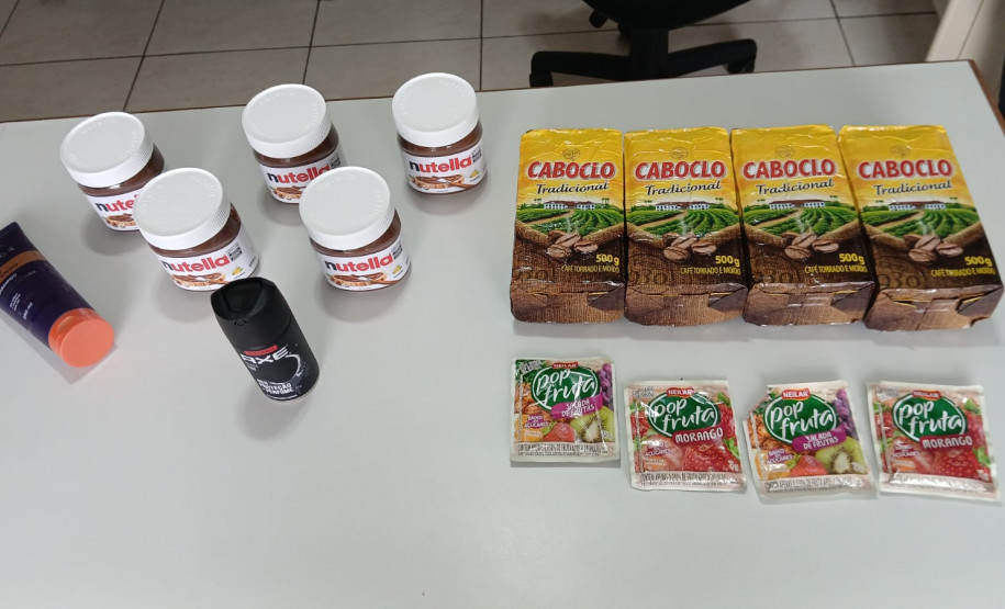 PCPR prende dois homens em flagrante por furto qualificado em supermercado de Jaguariaíva