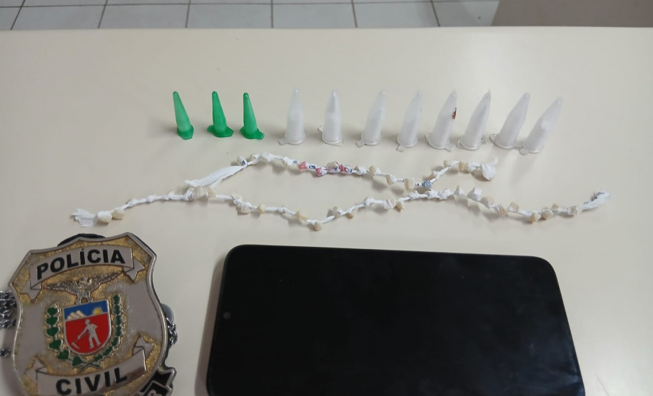 PCPR prende homem por tráfico de drogas em Colombo