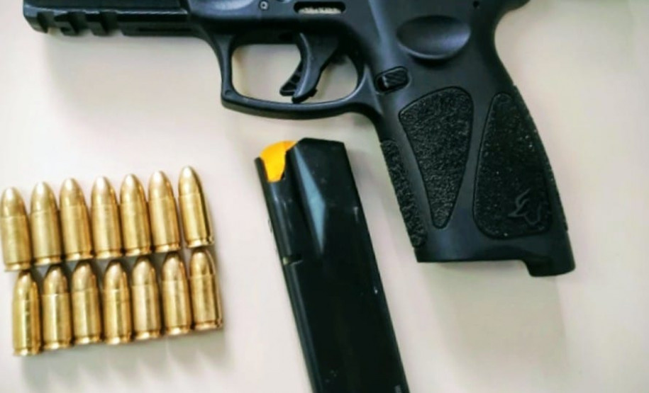 PCPR prende homem em flagrante e apreende arma de fogo em Ponta Grossa