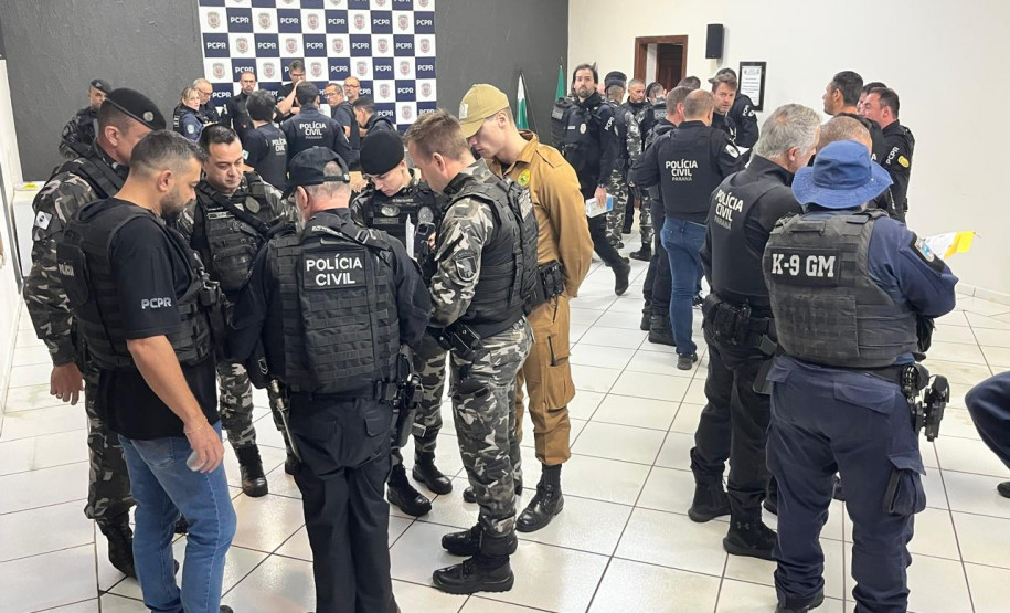 Forças de Segurança prendem quatro pessoas durante ação contra quadrilha de furtos em Foz do Iguaçu