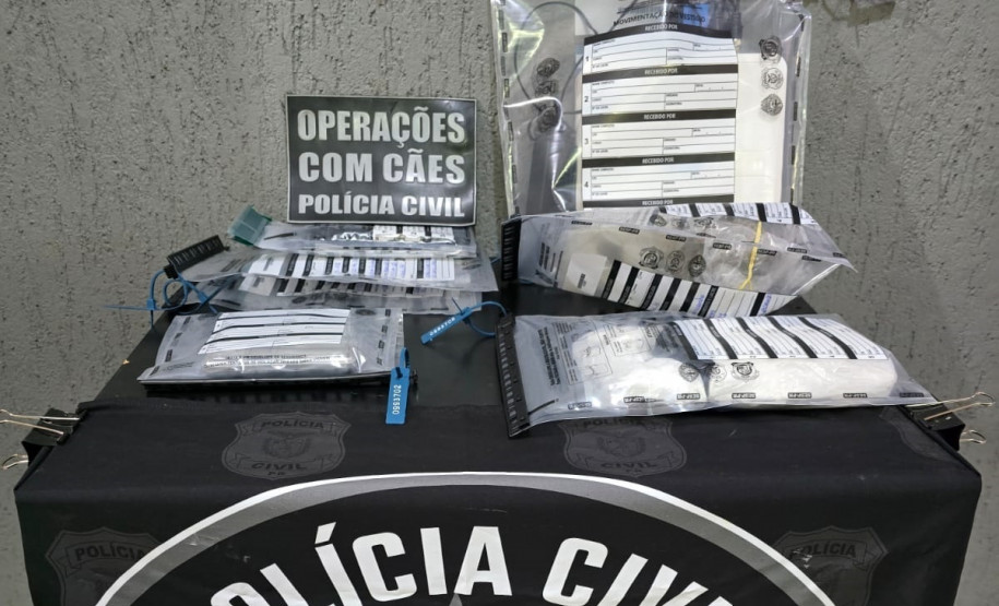 PCPR desarticula esquema de delivery de drogas e prende quatro pessoas em Santa Terezinha de Itaipu