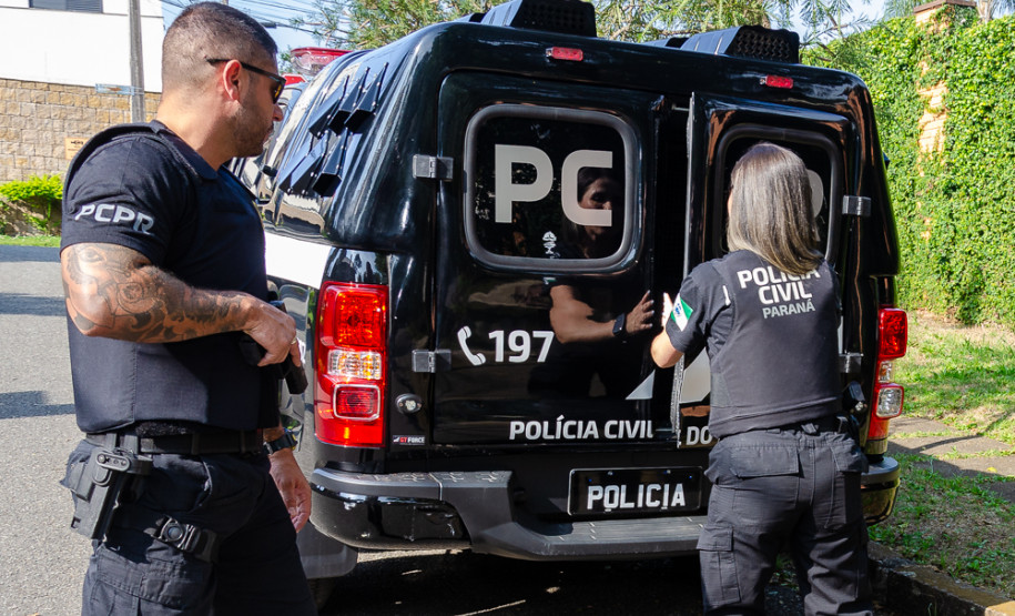 PCPR prende suspeito por homicídio ocorrido em Rio Branco do Sul