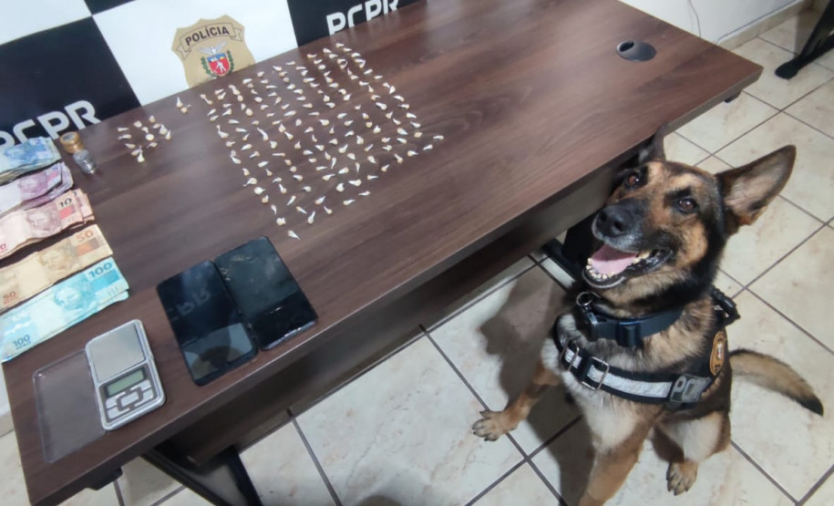 PCPR desarticula esquema de tráfico e prende quatro pessoas em flagrante em Guaratuba