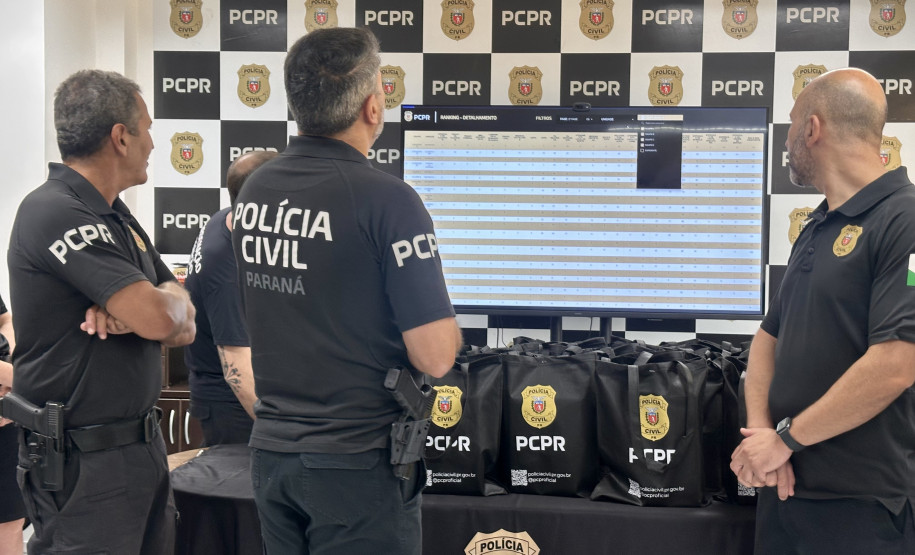 PCPR homenageia 29 policiais civis que tiveram destaque na segunda fase do Verão Maior Paraná